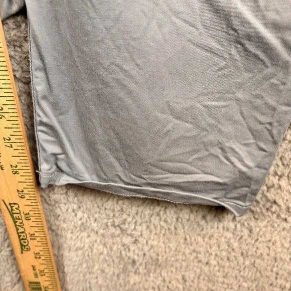 Robert Graham Pants Mens 38x29 Gray 5 Pocket Stretch Cotton Blend Stretch - Picture 4 of 8